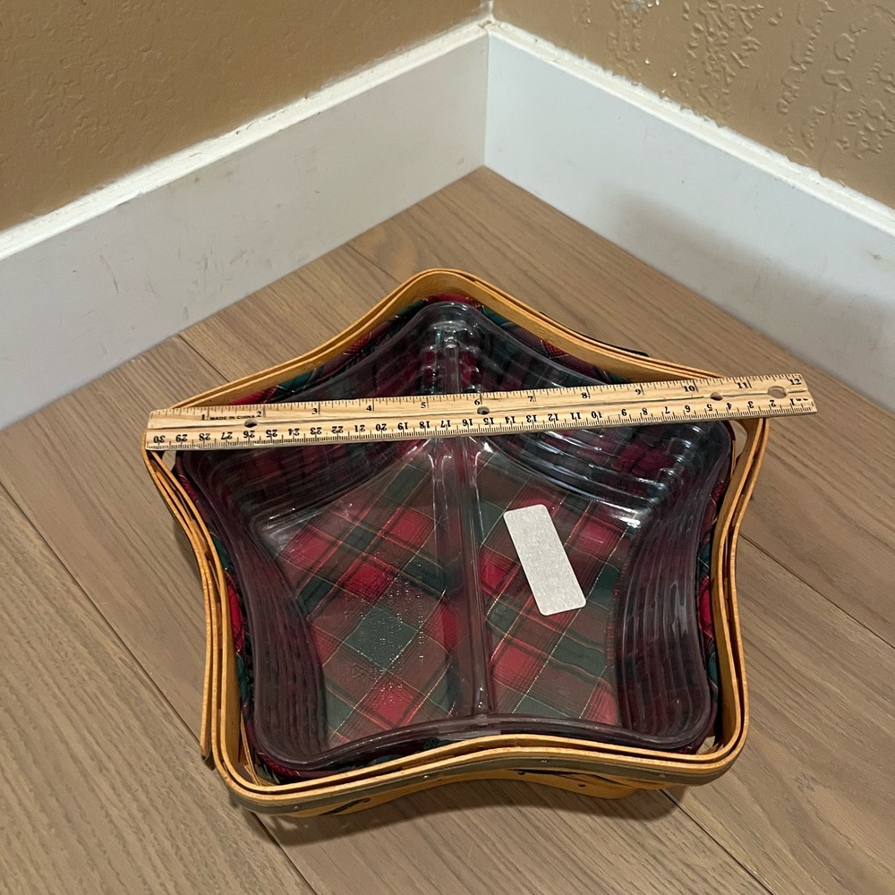 Longaberger Star Christmas Basket